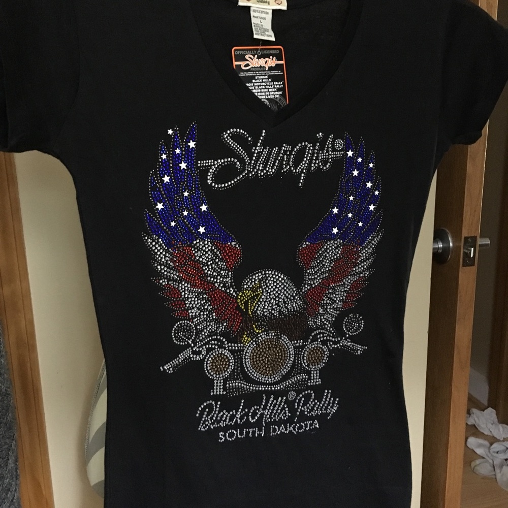 Sturgis Black T Shirt Size L